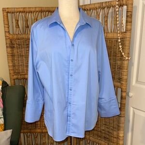 Chico's Light Blue Blouse